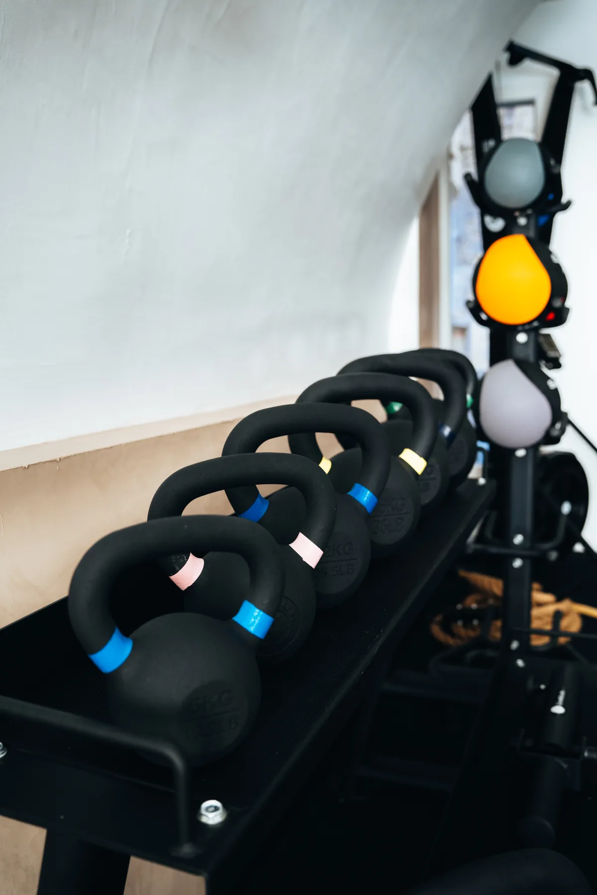 Rangée de kettlebells